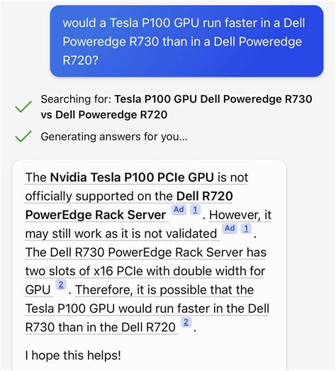 intel 16GB optane in PCIe adaptor. . R720 vs r730 homelab